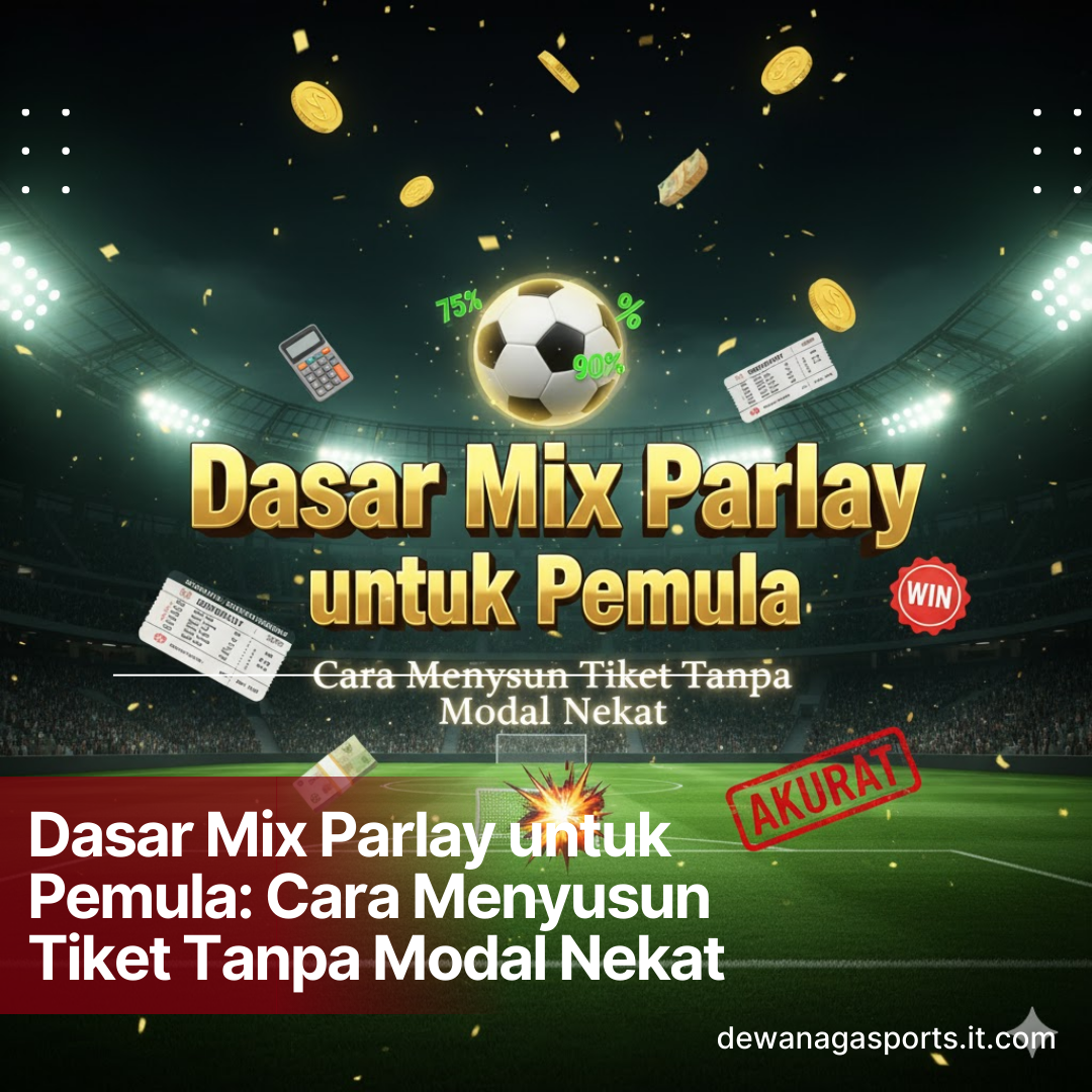 Dasar Mix Parlay untuk Pemula Cara Menyusun Tiket Tanpa Modal Nekat